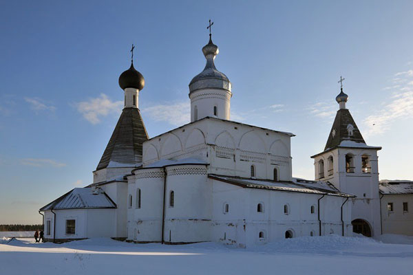 Монастырь в национальном парке Русский Север